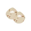 Lot de 2 Bavoirs Croissants