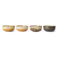 Lot de 4 Bols à Tapas Drift 70s - ø 11 cm