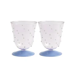 Lot de 2 verres à eau - Dot