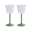 Lot de 2 verres à vin - Dot