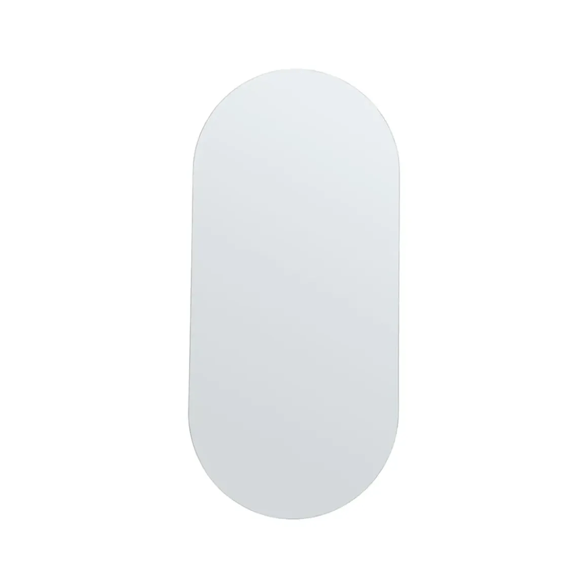 Miroir ovale mural - 70 x 150 cm