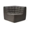 Module d'angle canapé N701 - Gris foncé