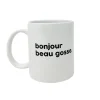 Mug en porcelaine - Bonjour Beau Gosse