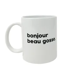 Mug en porcelaine - Bonjour Beau Gosse