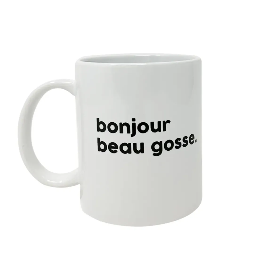 Mug en porcelaine - Bonjour Beau Gosse
