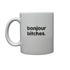 Mug en porcelaine - Bonjour Bitches