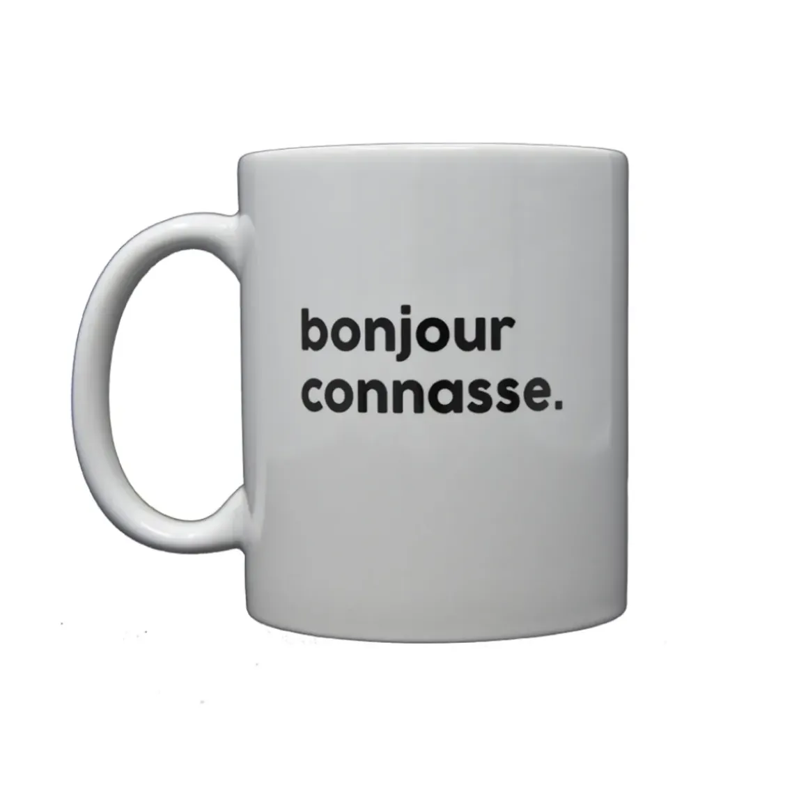 Mug en porcelaine - Bonjour Connasse