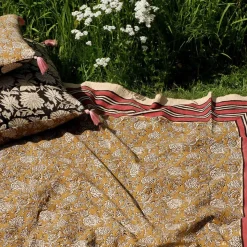 Plaid + Tote-bag Botanical