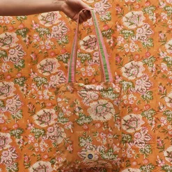 Plaid + Tote-bag Marigold