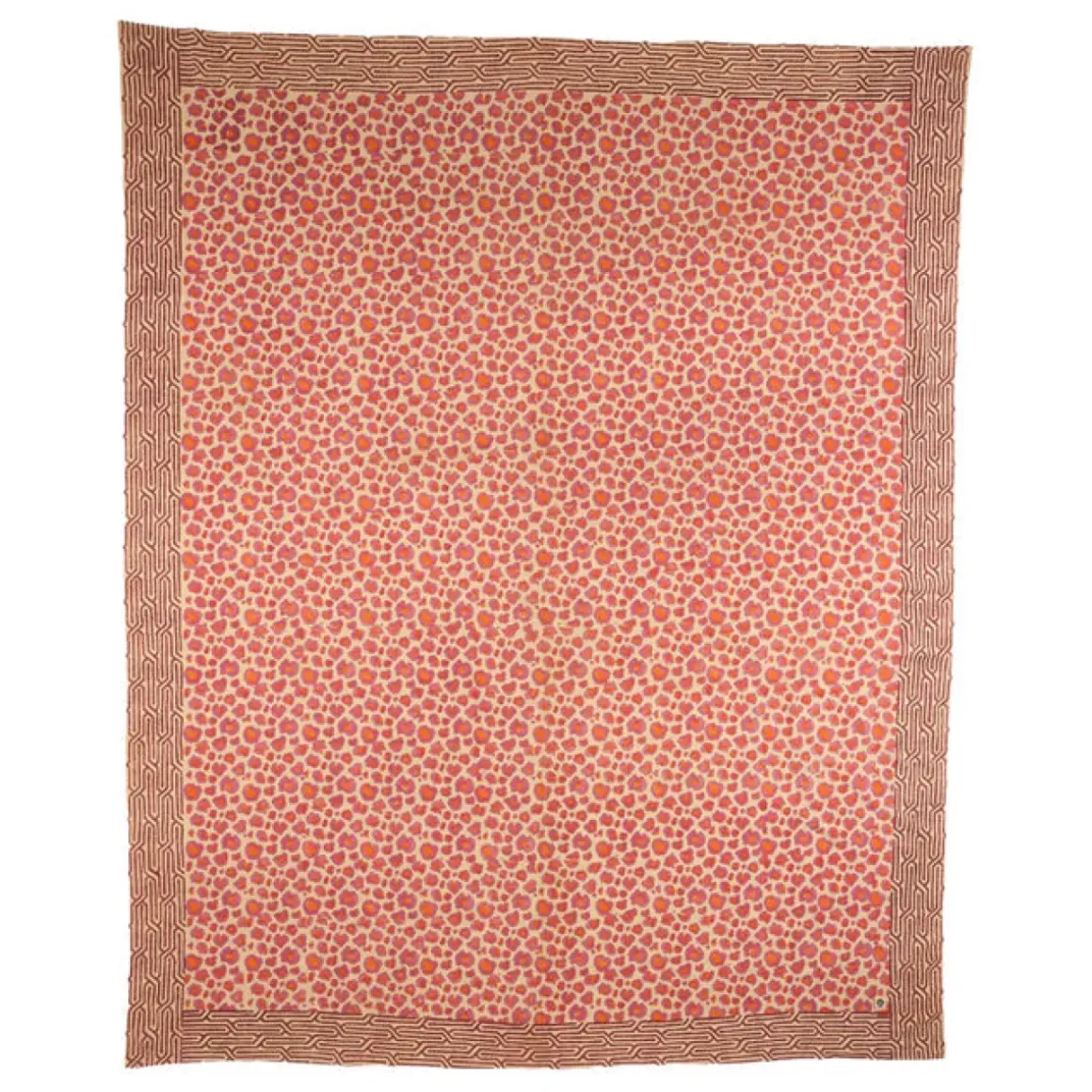 Plaid + Tote-bag Pink Léopard