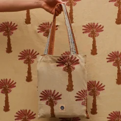 Plaid + Tote-bag Tala Palmtree