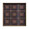Plateau carré en verre Ink Squares