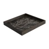 Plateau en bois Black Slice - Marron