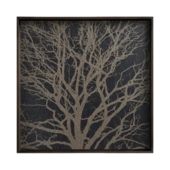 Plateau en bois Black Slice - Marron