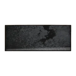 Plateau en miroir Charcoal - Noir