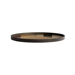 Plateau en verre - Angle - Rond