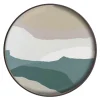 Plateau en verre - Slate Wabi Sabi - Ø 61 cm