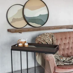 Plateau en verre - Slate Wabi Sabi - Ø 61 cm