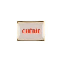 Plateau Rectangle M - Chérie - Dusty Rose - 10 x 14,2 cm