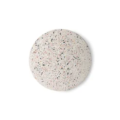 Plateau rond en béton - Terrazzo