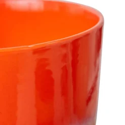 Pot de fleurs retro - Ø 20.5 cm - Rouge Cerise