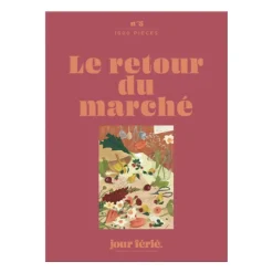 Puzzle Le retour du marché - 1000 pièces