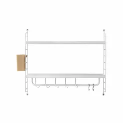 Rangement mural Bathroom - 58 x 50 x 20 cm - Blanc
