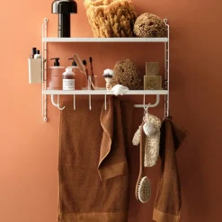 Rangement mural Bathroom - 58 x 50 x 20 cm - Blanc
