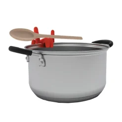 Repose-cuillère u0026 Porte-couvercle casserole Rock Hand - Main Rouge