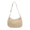 Sac Rosa Teddy en fourrure - Beige