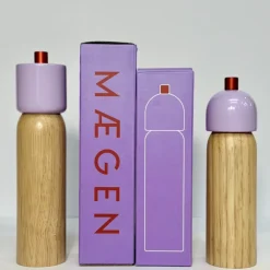 Salière Poivrière - Lilas/Rouge