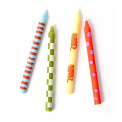 Set de 4 Bougies - Colour Me Cool