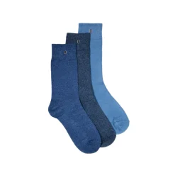 Set de 3 chaussettes Chiné - 43/45