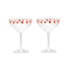 Set de 2 Coupes à champagne Classic Love