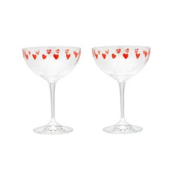 Set de 2 Coupes à champagne Classic Love