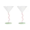 Set de 2 Coupes Curve
