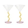 Set de 2 Coupes Curve - Caramel