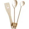 Set de 3 Couverts Happy Spoon - Cuillères et Spatule Bois