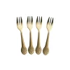Set de 4 fourchettes en acier inoxydable