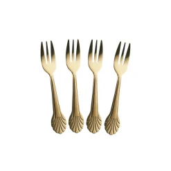 Set de 4 fourchettes en acier inoxydable