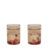 Set de 2 Gobelets À Paillettes - Cherry