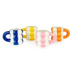 Set de 4 tasses Bouée