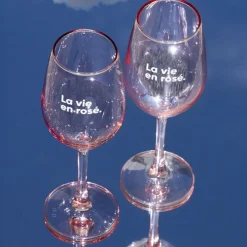 Set de 2 verres - La vie en Rosé