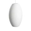 Suspension Nelson Cigar Bubble - M 53 x ? 33 cm - Off White