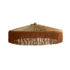 Suspension Parasol Franges - Ø 70 cm - Marron