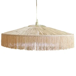Suspension Parasol Franges - Ø 100 cm - Naturel