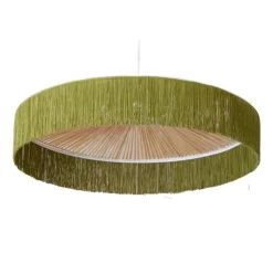 Suspension Parasol Franges - Ø 100 cm - Vert