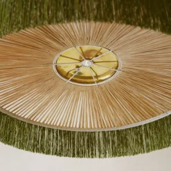 Suspension Parasol Franges - Ø 100 cm - Vert