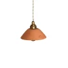 Suspension Pitchoun en Terre Cuite Rouge