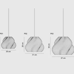 Suspension Soft Serve Pendant Brass